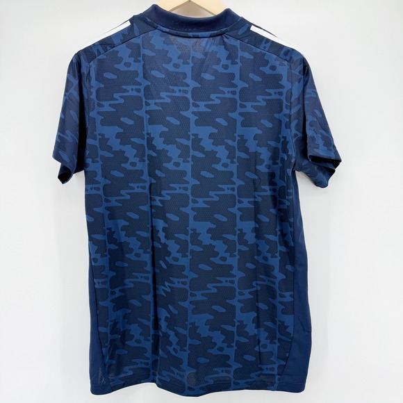 Adidas Primeblue‎ Condivo21 Womens XL Football Soccer Jersey Team Navy Blue NEW - Picture 6 of 10